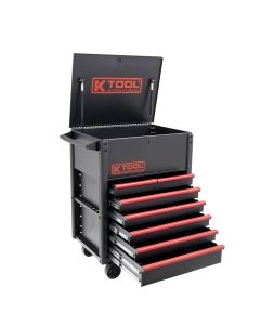 KTI75122 image(0) - Premium 7 Drawer 750 lb. Service Cart (Matte Black)