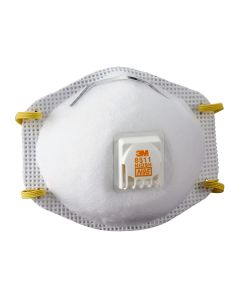 MMM7185 image(0) - RESPIRATOR PARTICULATE N95 10/BOX