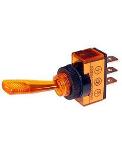 JTT2616J image(0) - 20 Amp 12V Blue Toggle Switch