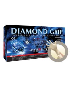 MFXMF300S image(0) - DIAMOND GRIP PF LATEX GLOVES SMALL 100PK