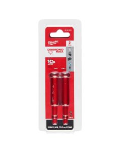 MLW49-56-0501 image(0) - DIAMOND MAX(tm) 1/4" Diamond Grit Hole Saw 2 PK