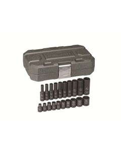 20 PC. 1/4" DR IMP SOC SET SAE