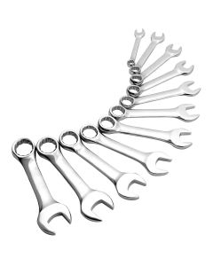 STUBBY COMBINATION SAE WRENCH SET, 11 PC.