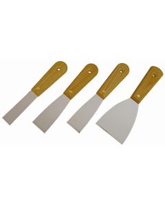 KTI70004 image(0) - 4 PIECE SCRAPER/PUTTY KNIFE SET