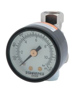 SHA3310 image(0) - REGULATOR AIR HVLP W/GAUGE 0-160PSI