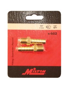 MILS602 image(0) - 1/4" M. End, 3/8" ID Hose, 2/cd
