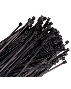 KTI78040 image(0) - CABLE ZIP TIE 4IN. BLACK 100/PK 18LB TENSILE