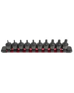 SUN3643 image(0) - 10-Piece 3/8 in. Drive Stubby Star Im