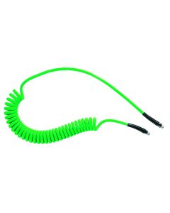 5/16x13ft Green Spiral Polyurethane Hose Assembly