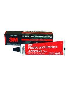 MMM8061 image(0) - ADHESIVE PLASTIC AND EMBLEM CLEAR 5OZ TUBE