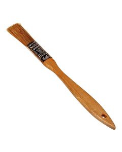 KTI74005 image(0) - BRUSH UTILITY 1/2IN. NATURAL BRISTLES WOOD HANDLE