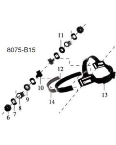 AST8075-B15 image(0) - 8075 HEAD GEAR ASSMBLY