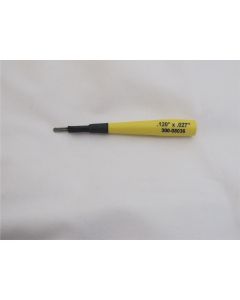NUD300-08036 image(0) - MALE .120 x .027" YELLOW PROBE