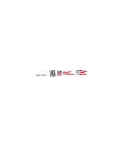 MLW48-01-6184 image(0) - 50-PK OF 6" 10 TPI METAL CUTTING SAWZALL RECIP SAW BLADES