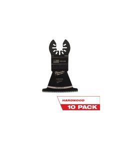 MLW49-25-1159 image(0) - Milwaukee OPEN-LOK 2-1/2" HCS JAPANESE TOOTH PRO-CURVE HARDWOOD BLADE 10PK