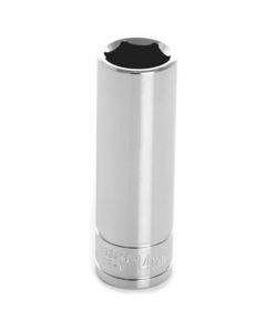 WLMW38414 image(0) - 3/8'' Dr 6pt Deep Socket 14mm