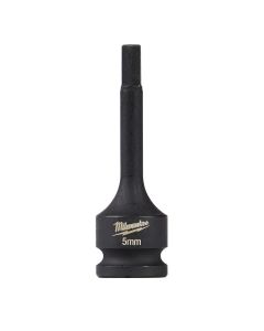 MLW49-66-5155 image(0) - SHOCKWAVE™  Lineman's 3/8 Drive -5MM Hex Bit Socket
