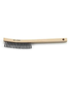KDT2310 image(0) - BRUSH SCRATCH CURVED HANDLE 1-1/8 X 6IN OA 14"