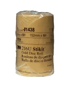 GOLD DISC ROLLS STIKIT P220G 6IN 175/ROLL