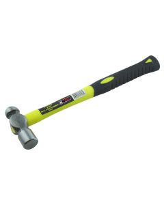 KTI71708 image(0) - 8 oz. Ball Peen Hammer with Fiberglass Handle