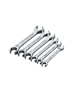 SKT378 image(0) - WRENCH SET FLARE NUT OFFSET 6 PC MET 15 DEG OFFSET