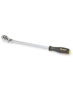 TIT11074 image(0) - 1/4" DR. EXTRA LONG FLEX-HEAD RATCHET