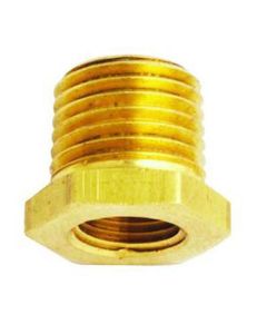 MIL651 image(0) - Red. Bushing, M. 3/8" x F. 1/4"