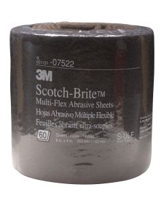 MMM7522 image(0) - SCOTCH-BRITE ABRASIVE SHEETS UTRA-FI 60ROLL
