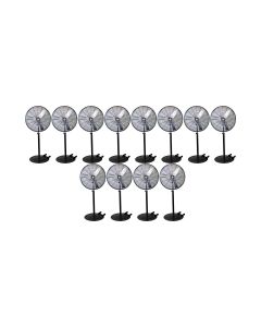 KTI77734-PL12 image(0) - 30" Oscillating Pedestal Industrial Fan (Pallet of 12)