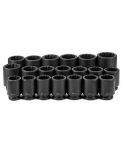 GRE9120MD image(0) - 1DR 20PC DEEP METRIC SET 45MM TO 75MM