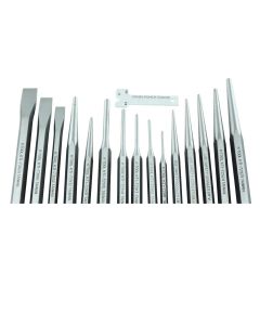 KTI72901K image(0) - PUNCH & CHISEL SET 15 PC. IN KIT BAG