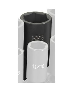 GRE2038UD image(0) - SOC 1-3/16 1/2D IMP UNIV 6PT DP BLK