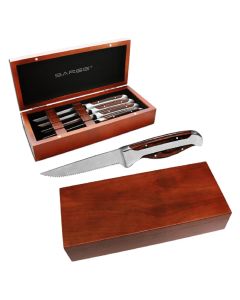 SARSK-107 image(0) - 4-PC STEAK KNIFE SET STAINLESS CONSTRUCT