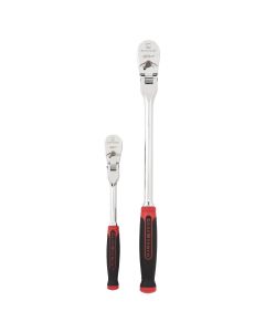 KDT81204XP image(0) - 2 Pc. 120XP Cushion Grip Flex Teardrop Ratchet Set