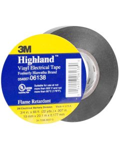 MMM6138 image(0) - ELECTRICAL TAPE 3/4" x 66'