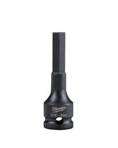MLW49-66-5151 image(0) - 5/16" SHOCKWAVE™ Lineman's Impact 3/8" Drive Hex Bit Socket