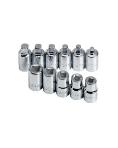 SKT19781 image(0) - SOCKET SET PIPE PLUG 3/8IN. DRIVE 11PC MALE/FEMALE