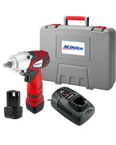 ACDARI1258-3 image(0) - Lith 12V 3/8" Dr. Imp Wrench Kit