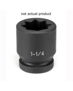 GRE4556S image(0) - SOC 1-3/4 1"D IMP 8PT BLK
