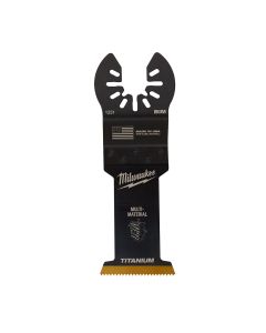 MLW49-25-1231 image(0) - Milwaukee OPEN-LOK 1-3/8" TITANIUM ENHANCED BI-METAL MULTI-MATERIAL BLADE 1PK