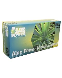 BLGAPN-XL image(0) - Aloe Power XLarge Aloe Infused Nitrile Gloves