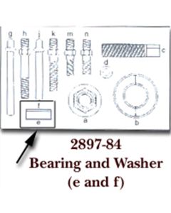 KDT2897-84 image(0) - BEARING & WASHER FOR KDT2897
