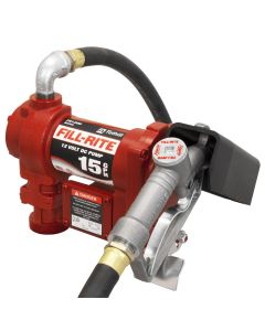 FILFR1210G image(0) - 12V DC Pump, Suction Pipe, 3/4"x12' Hose, 1" Inlet