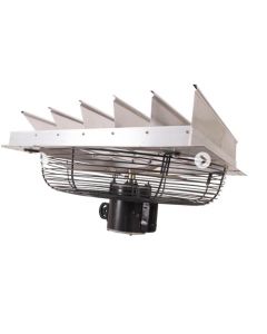 HES24SF6V240C-E image(0) - 24" Shutter Fan, 2-Speed