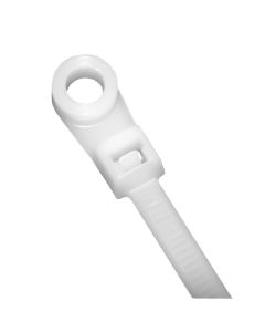 KTI77070 image(0) - CABLE ZIP TIE 7IN. NAT. 100/PK 50LB TENSILE W/MT. HEAD