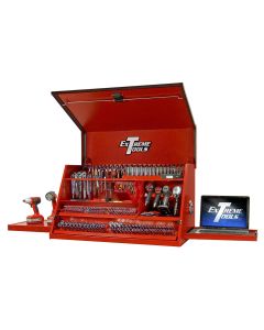 EXTPWS4105TXRD image(0) - 41 in. Deluxe Portable Workstation, Textured Red