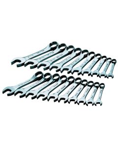 SKT86250 image(0) - WRENCH SET COMB. 20 PC METRIC/SAE SHORT HIPOLISH