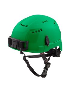 MLW48-73-1306 image(0) - Green Vented Safety Helmet - Type 2, Class C