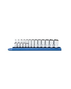 KDT80304S image(0) - 13 Pc. 1/4" Drive 6pt. Mid Length Socket Set Metri