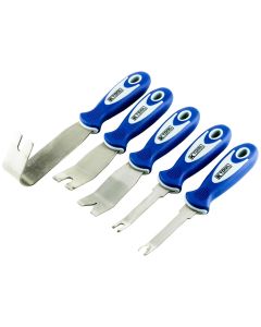KTI70031 image(0) - 5-piece Upholstery Clip Remover Set